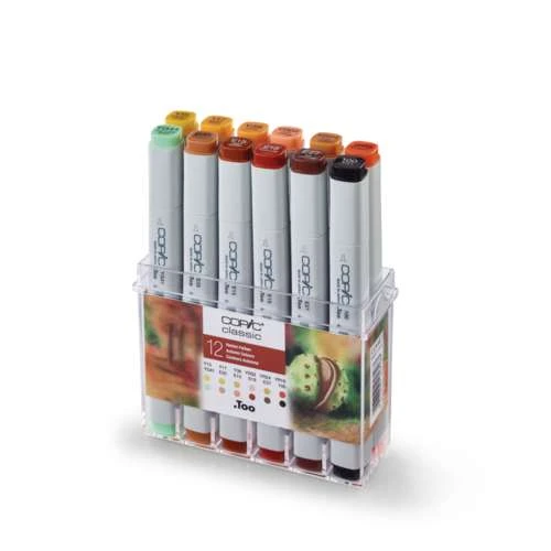 COPIC® | Classic Marker Set — 12 Autumn Colours 1 COPIC® | Classic Marker Set — 12 Autumn Colours