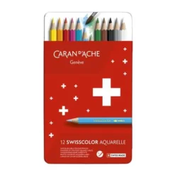 Caran D'Ache Swisscolor Water-Soluble Pencil Sets
