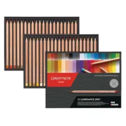 Caran D'Ache Luminance 6901 Crayon Sets -Painting Tool Store Carand26230393BAcheLuminance6901CrayonSets 4