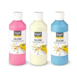 Creall Glow Luminescent Paints