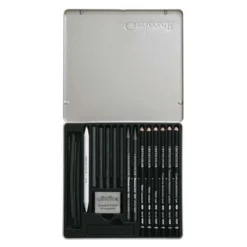 Cretacolor Black Box Charcoal Drawing Set
