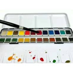 DANIEL SMITH | EXTRA FINE™ Watercolours — Half Pan Sets 10 DANIEL SMITH | EXTRA FINE™ Watercolours — Half Pan Sets -Painting Tool Store DANIELSMITH7CEXTRAFINEE284A2watercoloursE28094HalfPansets 4