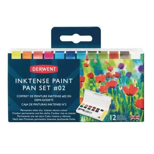DERWENT | INKTENSE Paint Pan — Travel Set 2 2 DERWENT | INKTENSE Paint Pan — Travel Set 2 - Image 2