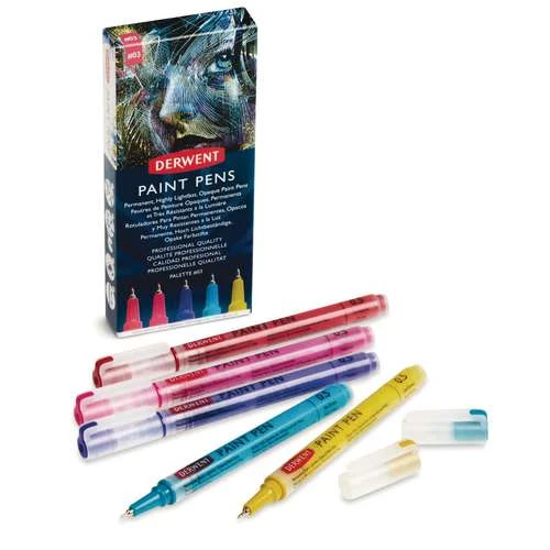 DERWENT | PAINT PEN Sets — 5 Pens 1 DERWENT | PAINT PEN Sets — 5 Pens