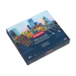 Derwent | Procolour Wooden Box Set — 48 Pencils -Painting Tool Store Derwent7CProcolourWoodenBoxSetE2809448pencils 2