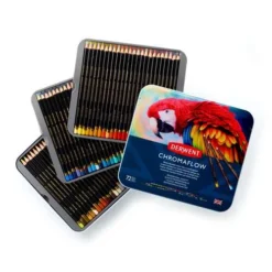 Derwent Chromaflow Coloured Pencil Sets 10 Derwent Chromaflow Coloured Pencil Sets -Painting Tool Store DerwentChromaflowColouredPencilSets 4