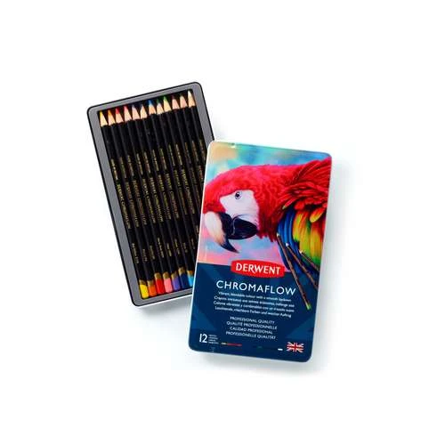 Derwent Chromaflow Coloured Pencil Sets 1 Derwent Chromaflow Coloured Pencil Sets