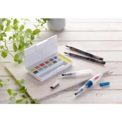 Derwent Line And Wash Paint Pan Set 10 Derwent Line And Wash Paint Pan Set -Painting Tool Store DerwentLineandWashPaintPanSet 4