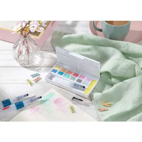 Derwent Pastel Shades Paint Pan Set 6 Derwent Pastel Shades Paint Pan Set - Image 6