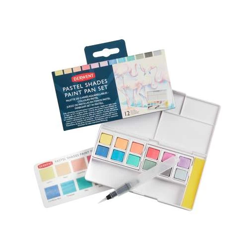 Derwent Pastel Shades Paint Pan Set 1 Derwent Pastel Shades Paint Pan Set