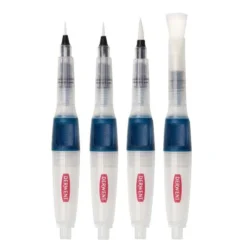 Derwent Push Button Waterbrush Assorted Set 6 Derwent Push Button Waterbrush Assorted Set -Painting Tool Store DerwentPushButtonWaterbrushAssortedSet 2