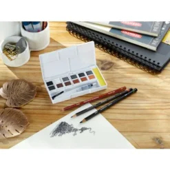 Derwent Shade And Tone Mixed Media Set -Painting Tool Store DerwentShadeandToneMixedMediaSet 3