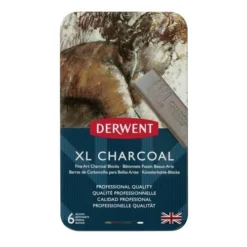 Derwent XL Charcoal Block Set -Painting Tool Store DerwentXLCharcoalBlockSet 4