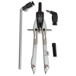 Ecobra Silver Master Compass Set