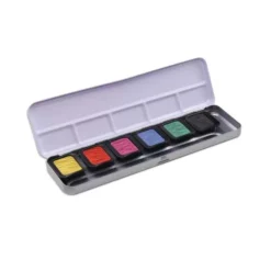 FINETEC | PREMIUM Pearlescent Colours — Pearl / Metal Gloss 6 Paint Sets