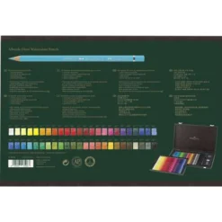 Faber-Castell Albrecht Dürer Artists' Watercolour Pencils Wooden Box Set -Painting Tool Store Faber CastellAlbrechtDC3BCrerArtists26230393BWatercolourPencilsWoodenBoxSet 2