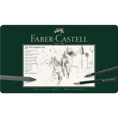 Faber-Castell Large Pitt Graphite Set 2 Faber-Castell Large Pitt Graphite Set - Image 2