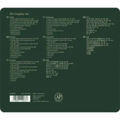 Faber-Castell Pitt 19 Piece Graphite Set -Painting Tool Store Faber CastellPitt19PieceGraphiteSet 4