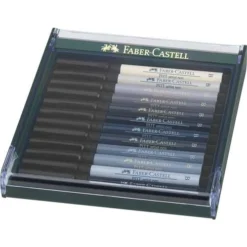 Faber-Castell Pitt Artist 12 Coloured Brush Pen Sets -Painting Tool Store Faber CastellPittArtist12ColouredBrushPenSets 3