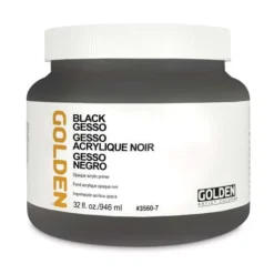 GOLDEN® | Black Gesso