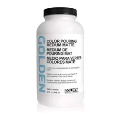 GOLDEN® | Color Pouring Medium Matte — Bottle -Painting Tool Store GOLDENC2AE7CColorPouringMediumMatteE28094bottle 3