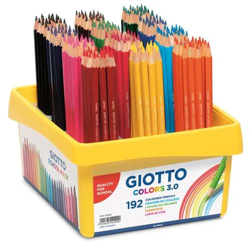 Giotto Colors 3.0 192 Colouring Pencil Set 1 Giotto Colors 3.0 192 Colouring Pencil Set