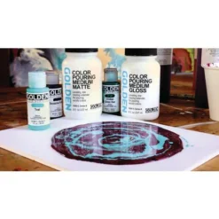 Golden Color Gloss Pouring Medium 10 Golden Color Gloss Pouring Medium -Painting Tool Store GoldenColorGlossPouringMedium 4