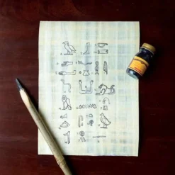 HERBIN | Egyptian Writing — 3 Piece Gift Set -Painting Tool Store HERBIN7CEgyptianwritingE280943piecegiftset 3