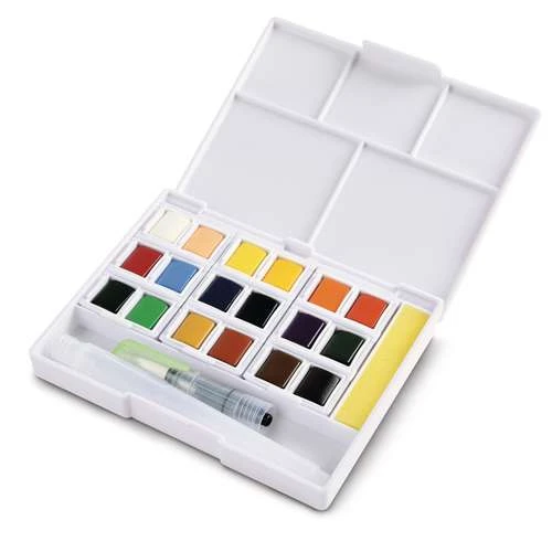 I LOVE ART | Watercolour Sets — In Plastic Boxes 1 I LOVE ART | Watercolour Sets — In Plastic Boxes