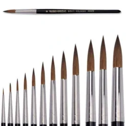 Isabey Kolinsky Series 6227 Watercolour Brushes