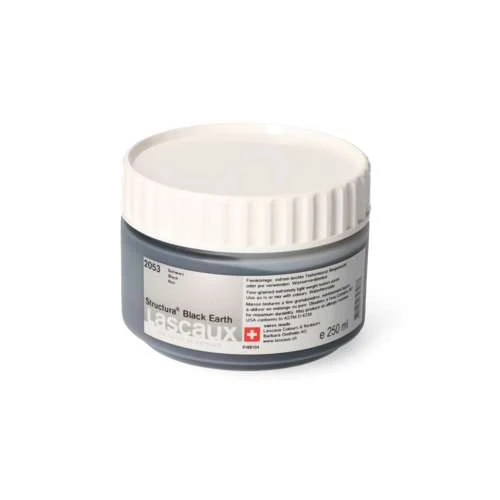 Lascaux Black Earth Structura Paste 1 Lascaux Black Earth Structura Paste