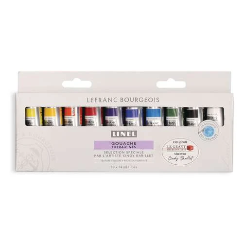 Lefranc & Bourgeois Linel Gouache Set 1 Lefranc & Bourgeois Linel Gouache Set