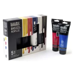 Liquitex Basics Acrylic Primary Colours Set -Painting Tool Store LiquitexBasicsAcrylicPrimaryColoursSet 2