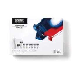 Liquitex Heavy Body Acrylic Starter Set 5 Liquitex Heavy Body Acrylic Starter Set -Painting Tool Store LiquitexHeavyBodyAcrylicStarterSet 2