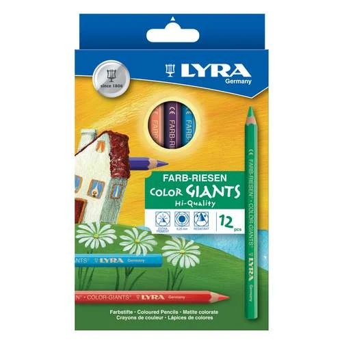 Lyra Color Giants Coloured Pencil Sets 2 Lyra Color Giants Coloured Pencil Sets - Image 2