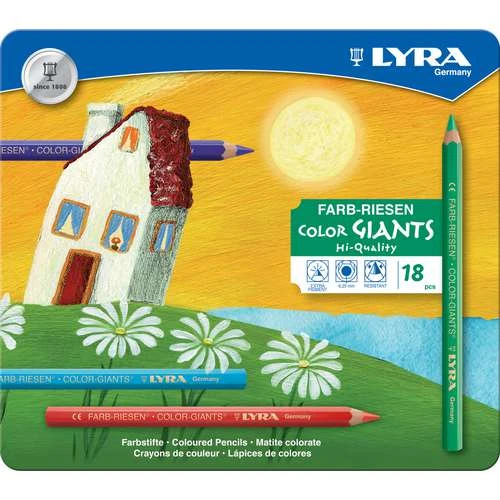 Lyra Color Giants Coloured Pencil Sets 1 Lyra Color Giants Coloured Pencil Sets