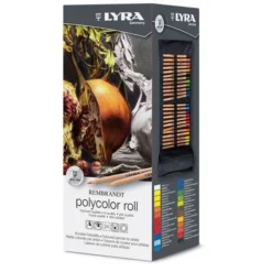 Lyra Rembrandt Polycolor 24 Coloured Pencil Roll