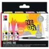 Marabu Alcohol Ink Set - Neon
