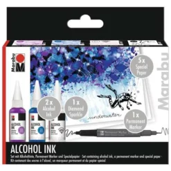 Marabu Alcohol Ink Set - Underwater