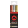 Molotow Metallic Set Permanent Paint Markers
