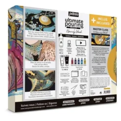 Pebeo Pébéo Ultimate Pouring Medium 'Nancy Wood' Set 5 Pebeo Pébéo Ultimate Pouring Medium 'Nancy Wood' Set -Painting Tool Store PC3A9bC3A9oUltimatePouringMedium26230393BNancyWood26230393BSet 2