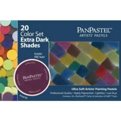 PanPastel Ultra Soft Artists 20 Pastel Sets -Painting Tool Store PanPastelUltraSoftArtists20PastelSets 3