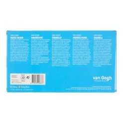 Royal Talens Van Gogh Watercolour Set - 18 Half Pans -Painting Tool Store RoyalTalensVanGoghWatercolourSet 18halfpans 4