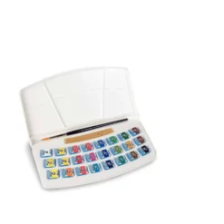 Royal Talens Van Gogh Watercolour Set - 24 Half Pans -Painting Tool Store RoyalTalensVanGoghWatercolourSet 24halfpans 1
