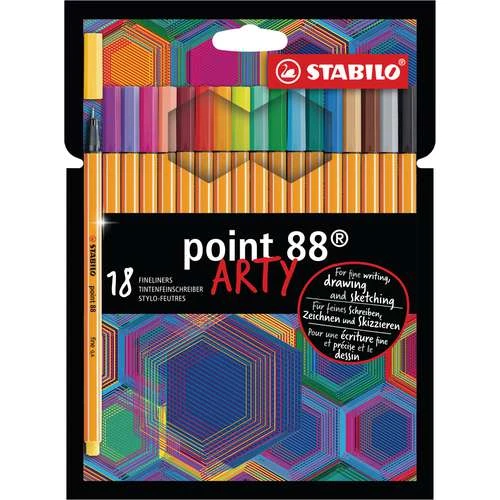 STABILO® | Point 88 Fineliner Sets — 0.4 Mm Tips 2 STABILO® | Point 88 Fineliner Sets — 0.4 Mm Tips - Image 2