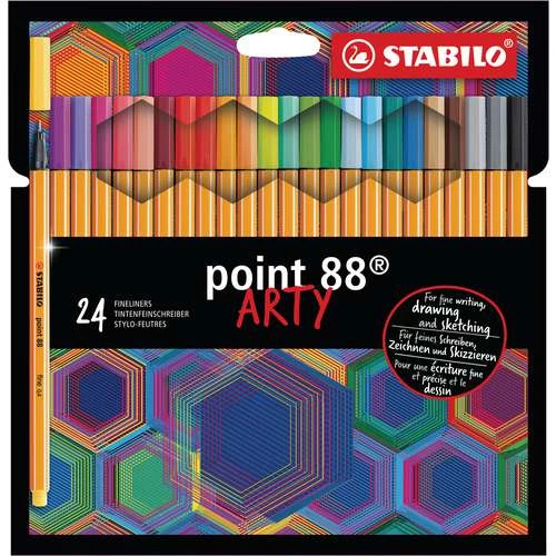 STABILO® | Point 88 Fineliner Sets — 0.4 Mm Tips 1 STABILO® | Point 88 Fineliner Sets — 0.4 Mm Tips