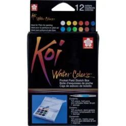 Sakura Koi Watercolour Sketch Sets 7 Sakura Koi Watercolour Sketch Sets -Painting Tool Store SakuraKoiWatercolourSketchSets 1
