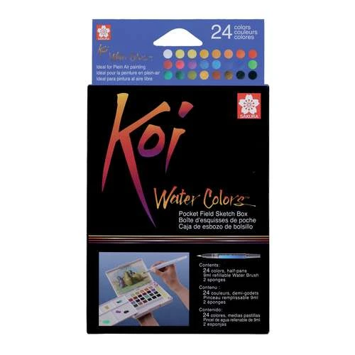 Sakura Koi Watercolour Sketch Sets 1 Sakura Koi Watercolour Sketch Sets