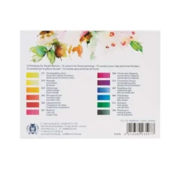 Schmincke | HORADAM® Watercolour Floral Set — 12 X 1/2 Pans -Painting Tool Store Schmincke7CHORADAMC2AEWatercolourFloralSetE2809412x12F2pans 3