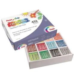 School Pentel Oil Pastel Set